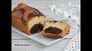 Plumcake panna e cioccolato  Sofficissimo  Ricette che Passione [upl. by Boyer]