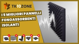 I 5 migliori pannelli fonoassorbenti isolanti [upl. by Lam]