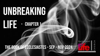 Ecclesiastes Chapter 1  Sunday 1st September 2024 [upl. by Philina801]