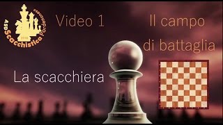 Imparare gli scacchi  Corso base per principianti  Video 1 La Scacchiera [upl. by Ydderf97]