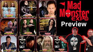 2024 Mad Monster Expo Preview  Concord NC  What Guests Are Coming madmonsterexpo [upl. by Nonnahc]