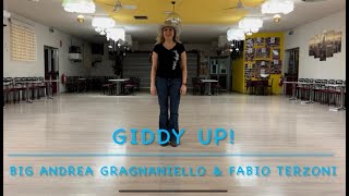 GIDDY UP Line Dance  Teach and Dance [upl. by Ashton]