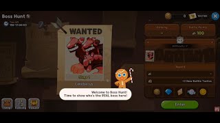 New Feature Boss Hunt amp Shop Difficulty F Complete  Cookie Run Kingdom [upl. by Treulich]