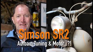 Simson SR2  Aufbau Tuning amp Motor Erklärt vom Kfz Meister [upl. by Aarika]