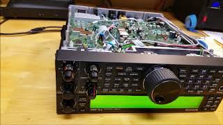 KENWOOD TS590SG SO3 TCXO High Stability Oscillator Installation and Frequency Calibration [upl. by Kassey471]