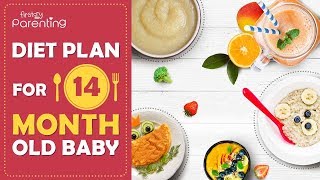 Diet plan for 14 Month Old Baby [upl. by Einnaej]