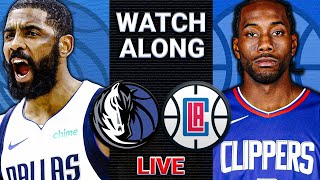 Dallas Mavericks vs Los Angeles Clippers GAME 2 LIVE Watch Along [upl. by Jeffries]