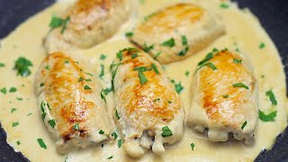 Leckeres Rezept für Hähnchenbrust mit Champignons in Sahnesauce [upl. by Airemaj]