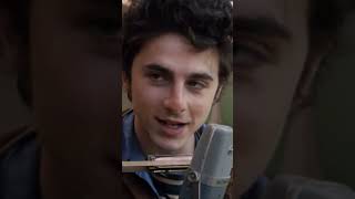 Bob Dylan movie starring Timotheé Chalamet shorts movie trailer shortvideo [upl. by Malek]