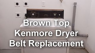 Kenmore Dryer Belt Replacement Whirlpool Dryer [upl. by Sheppard]