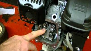 Small Engine Repair How to Determine Piston Position and Stroke on a 4 Stroke OHV Industrial Engine [upl. by Aminta631]