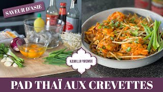 PAD THAÏ AUX CREVETTES [upl. by Cobbie248]