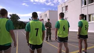 Tests sportifs recrutement Légion étrangère Luc léger  Shuttle run [upl. by Marelda990]