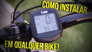 Como Instalar Velocímetro Digital em Qualquer Bike [upl. by Maurene]