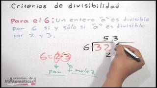 Criterios de divisibilidad  HD [upl. by Anwahsit739]