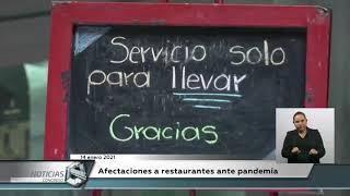 Afectaciones a restaurantes ante pandemia [upl. by Adnilreb672]