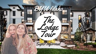 BYUI The Lodge HousingApartment and Complex Tour Super Informal [upl. by Nanette]