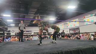 Mat Fitchett vs Laynie Luck St louis Anarchy part 1 wrestling prowrestling wwe aew nxt gcw [upl. by Esille935]