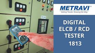 Using the Metravi 1813 ELCB RCD Tester [upl. by Anual210]