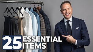 The ULTIMATE Beginner’s Capsule Wardrobe  25 Men’s Wardrobe Essentials [upl. by Hennessy]