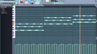 Chord Progressions  04  FL Studio I V VI V in C Major Scale [upl. by Atse]