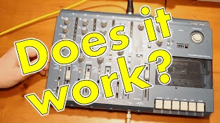 HOW TO TEST A TASCAM 414 MKII 4track Cassette Recorder  424recordingcom [upl. by Hada]