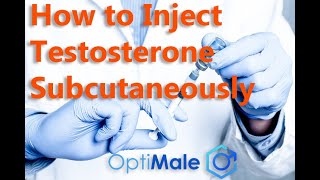 How and Why to Inject Testosterone Subcutaneously SubQ [upl. by Ellenrahc]