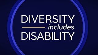 Diversity Includes Disability [upl. by Airec374]