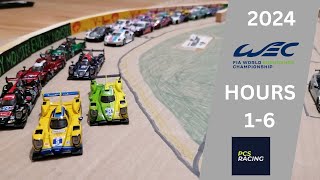 WEC 24h Daytona  Hours 16  2024 PaperCup WEC Stop Motion Season [upl. by Geminius]