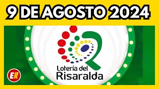 Resultado de la LOTERIA DE RISARALDA del viernes 9 de agosto de 2024 💫✅💰 [upl. by Revell]