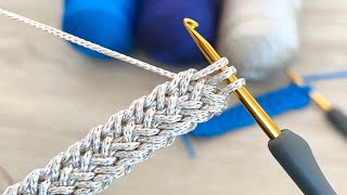 TUTORIAL  CÓMO TEJER UN CORDÓN A CROCHET EN 5 MINUTOS [upl. by Annaohj]