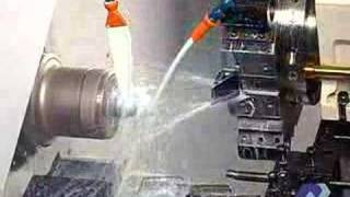 PLG42XL Cutting Steel with Coolant [upl. by Asil17]