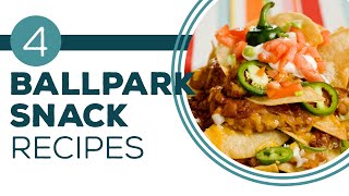 Full Episode Fridays Take Me Out to the Ballgame  4 Ballpark Snack Recipes [upl. by Rubi]