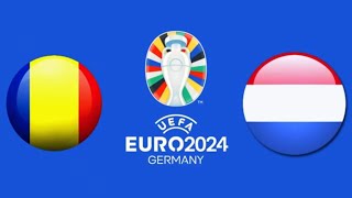 Roemenië  Nederland Samenvatting  EURO 2024 [upl. by Atiugram]