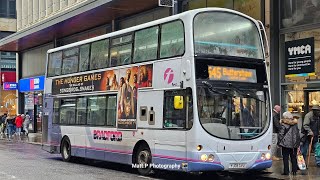 First Bradford Volvo B9TL Wright Gemini 37082 [upl. by Lancey]