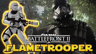 FLAMETROOPER PREMIER ORDRE IMPLOSEUR SONIQUE amp COMBATS DE SABRE LASER  Star Wars Battlefront II [upl. by Rashidi]