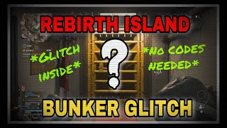 COD Modern Warfare Rebirth Island Bunker Glitch [upl. by Berger]