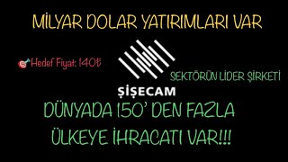 şişe Şişecam Hisse Yorumum ŞİŞECAM Sektöründe Dünyada İlk 5’Te Yer Alıyor Borsanın En Ucuz Hissesi [upl. by Nallac]