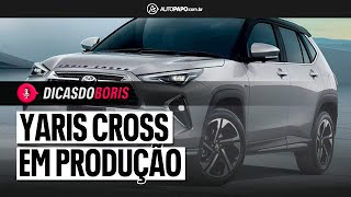 TOYOTA JÁ INICIOU A PRODUÇÃO DO SUV YARIS CROSS [upl. by Kram]