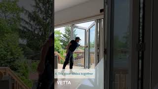 How to  Operate an Outward BiFold Door [upl. by Oza301]