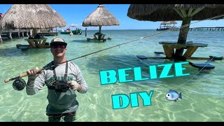 DIY Fly Fishing in BELIZE  Bonefish amp Tarpon [upl. by Enyrehtac824]