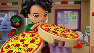 La pizzeria dHeartlake City  LEGO Friends 41311 BEFR [upl. by Bringhurst]