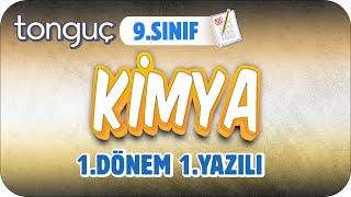 9Sınıf Kimya 1Dönem 1Yazılıya Hazırlık 📑 2024 [upl. by Euqinomod479]