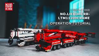 Mould King 17007 17008 Ultimate version RC Liebherr LTM 11200 [upl. by Beulah]