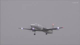 Air Chathams Fairchild SA227AC Metro III Takeoff Auckland Airport [upl. by Xuagram]