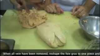 How to devein Foie Gras  How to clean Foie gras  How to prepare Foie Gras  Foie Gras Recipes [upl. by Yim]