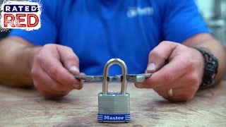 Breaking a Padlock with Wrenches Man Hacks [upl. by Vasiliu]