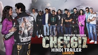 Chengiz Official Hindi Trailer Launch  COMPLETE VIDEO  Jeet Susmita Chatterjee Shataf Figar [upl. by Ellerret]