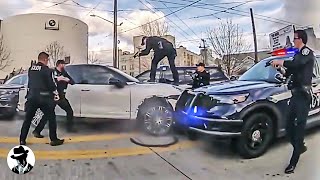 BEST OF 2024 Most Brutal Police Chases Epic Pit Maneuver amp Police Chase High Speed [upl. by Hgielah]