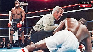 Mike Tyson vs Buster Douglas Highlights [upl. by Jueta510]